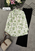 شومیز زنانه طرحدار پفکی