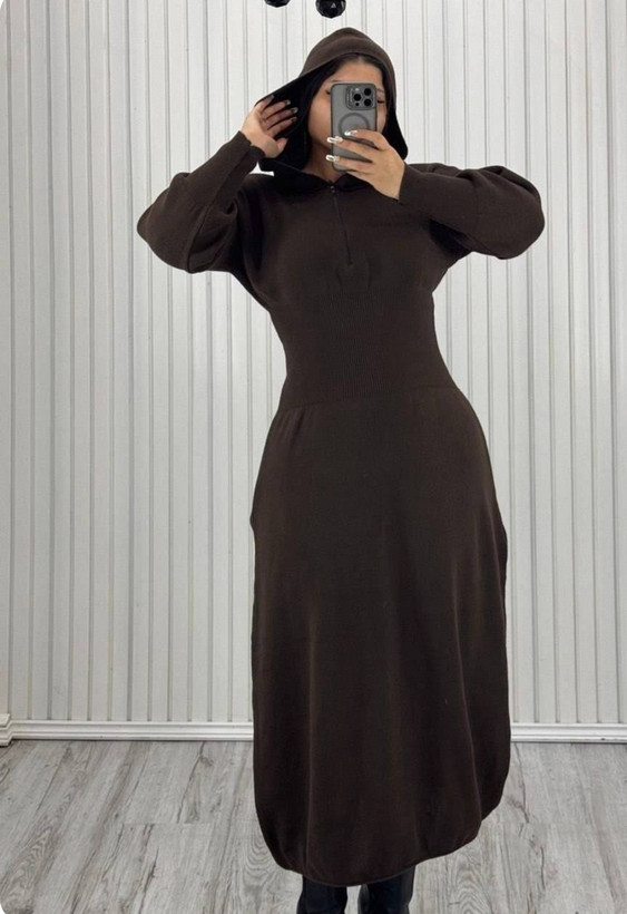 بافت زنانه ساعت شنی کلاهدار